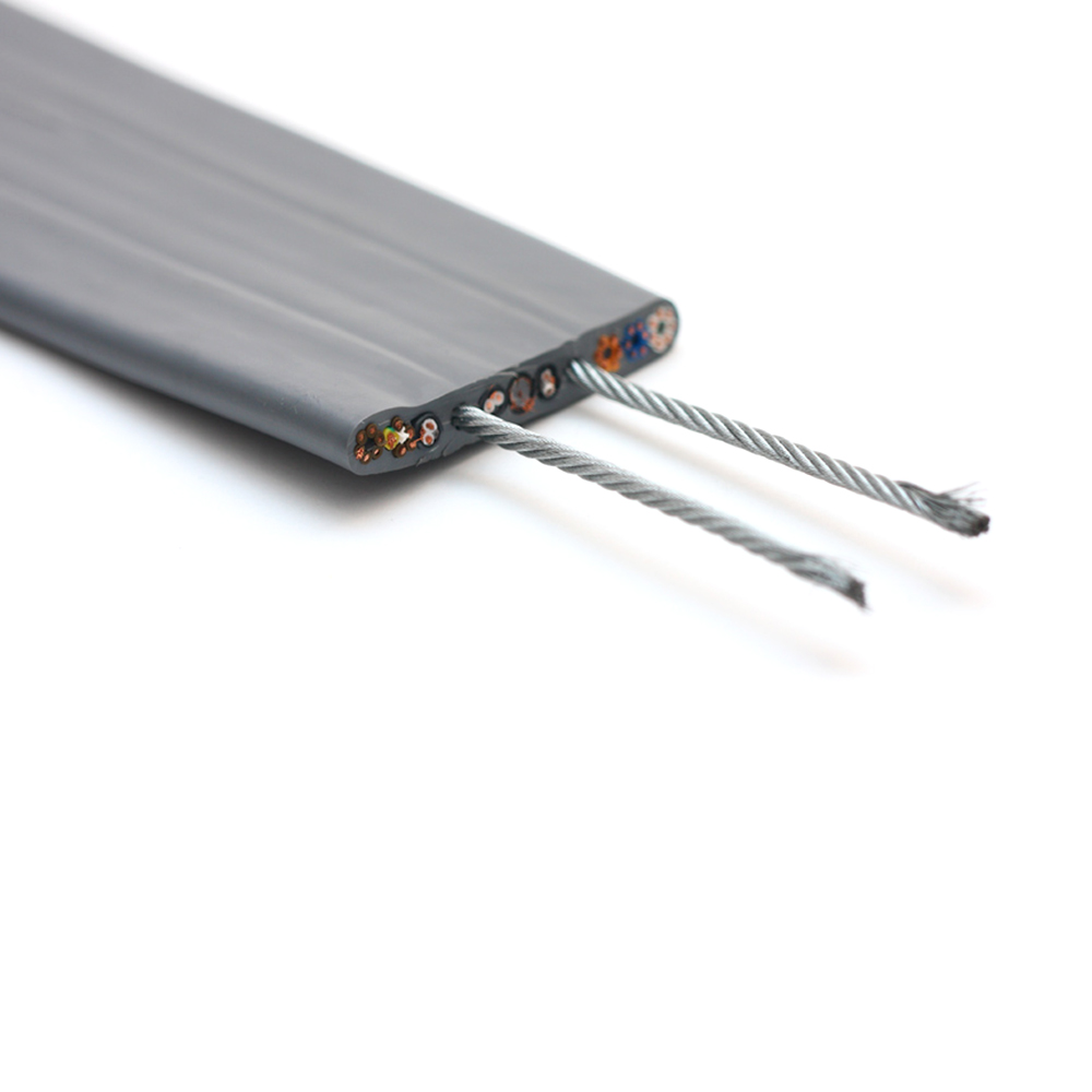 TVVBPG Groot temperatuurbereik aanpassingsvermogen Lift Reizende platte kabel