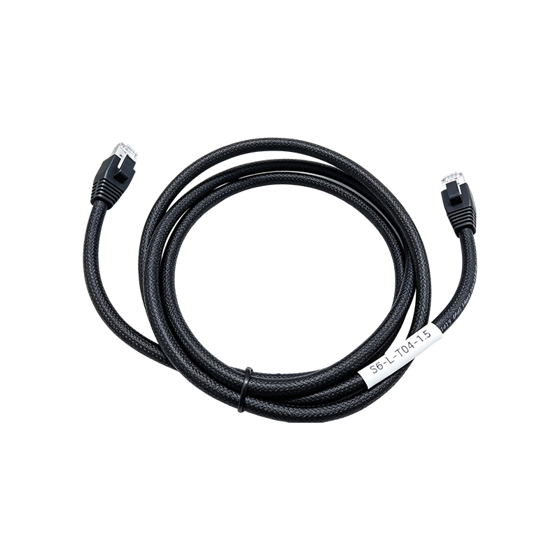 S6-L-T04-1.5 Gevlochten afgeschermde industriële Ethernet-kabel